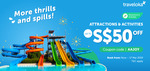 15% off ($40 Minimum Spend) Attractions & Activities at Traveloka