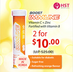 2x Boost Immune for $10 at HST Medical