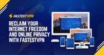 FastestVPN Lifetime Plan with 15 Multi-Logins for $18 and Get 2TB Cloud Stroage + Password Manager Free
