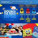 Timezone: $45 Game Credits for $20 (Jurong Point, Causeway Point & Plaza Singapura)
