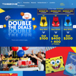 Timezone: $45 Game Credits for $20 (Jurong Point, Causeway Point & Plaza Singapura)
