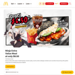 20pc Nuggets for $10 with Any Purchase ($1 Min Spend) at McDonald's via App