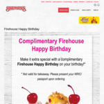 Free Firehouse 3 Scoop Sundae (U.P. ~$10) on Your Birthday @ Swensen's