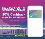 10% Cashback on Bus & Train Rides with Singtel Dash (New Transit Users)