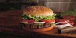 Double Mushroom Swiss Burger for $1.99 at Burger King (Trust Cards)
