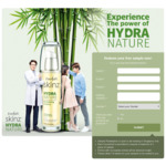 Free Eversoft Hydranature Sample Posted