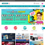 $35 off ($150 Min Spend) or $55 off ($200 Min Spend) at Watsons