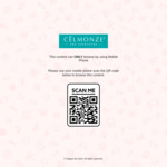 Free Skin Analysis & Trial Kit from Celmonze The Signature (Collect In-Store)