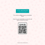 Free Skin Analysis & Trial Kit from Celmonze The Signature (Collect In-Store)