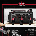 Free Connor's Stout Pint + Free Stout Shaker Fries 31/3-6/4 at 313 @ SOMERSET (Outside H&M)