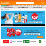 30% off All Bath & Oral Care at Guardian