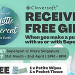 Free Reusable Foldable Shopping Bag 31/3 5pm-8pm @ Supergirl (Plaza Singapura)