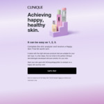 Free Happy Skin Trial Kit from Clinique (Collect In-Store)