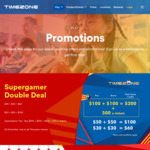 Timezone - Purchase $60 Game Credits for $30, Purchase $100 Game Credits for $50