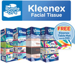 20 Boxes Kleenex Tissue Paper + Free Table Mat $15.90 + $3.99 Delivery @ Kimberly Clark Official Store via Qoo10