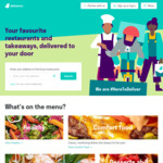 $8 off ($40 Min Spend) at Deliveroo [Citi Cards]