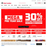 Extra 30% off Sale Items at Foot Locker