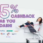 Get 5% Cashback at Selected Merchants When You Pay with Singtel Dash