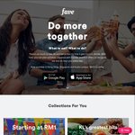 $3 off at Fave by Groupon ($6 Minimum Spend) via a Referral [New Customers]