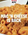 Mac ‘N Cheese Bowl, 2 Crispy Tenders and a Regular Drink for $5.50 at KFC