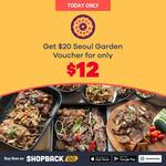 $12 for $20 Seoul Garden Cash Voucher via Shopback GO