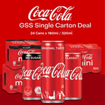 24 Cans Coke Original 320ml $9.99 + $1.99 Delivery @ Coca Cola via Qoo10