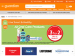 3 for 2 on All Oral Care Products at Guardian