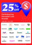25% off Participating Personal Care Brands at Unity