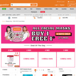 Buy 1 Get 1 Free on All Facial Masks