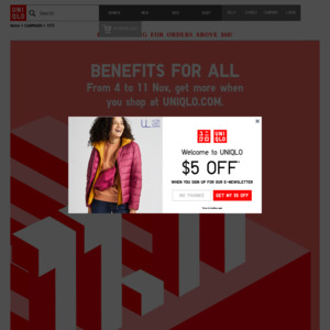 Coupons How to Use  UNIQLO US  Customer Service