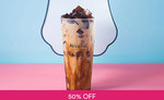 1 for 1 Drinks ($5.20) at Miss Tea via Fave