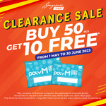 Buy 50 Get 10 Free Poly M Mailers Free Delivery @ SingPost via Qoo10