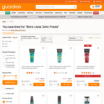 $5 off ($30 Min Spend) on Biore, Liese and John Frieda Products at Guardian