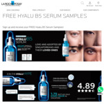Free Hyalu B5 Serum Samples Delivered from La Roche-Posay