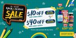 $10 off ($80 Min Spend) or $40 off ($200 Min Spend)Sitewide at Watsons