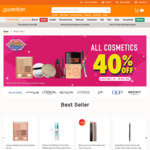 40% off All Cosmetics at Guardian