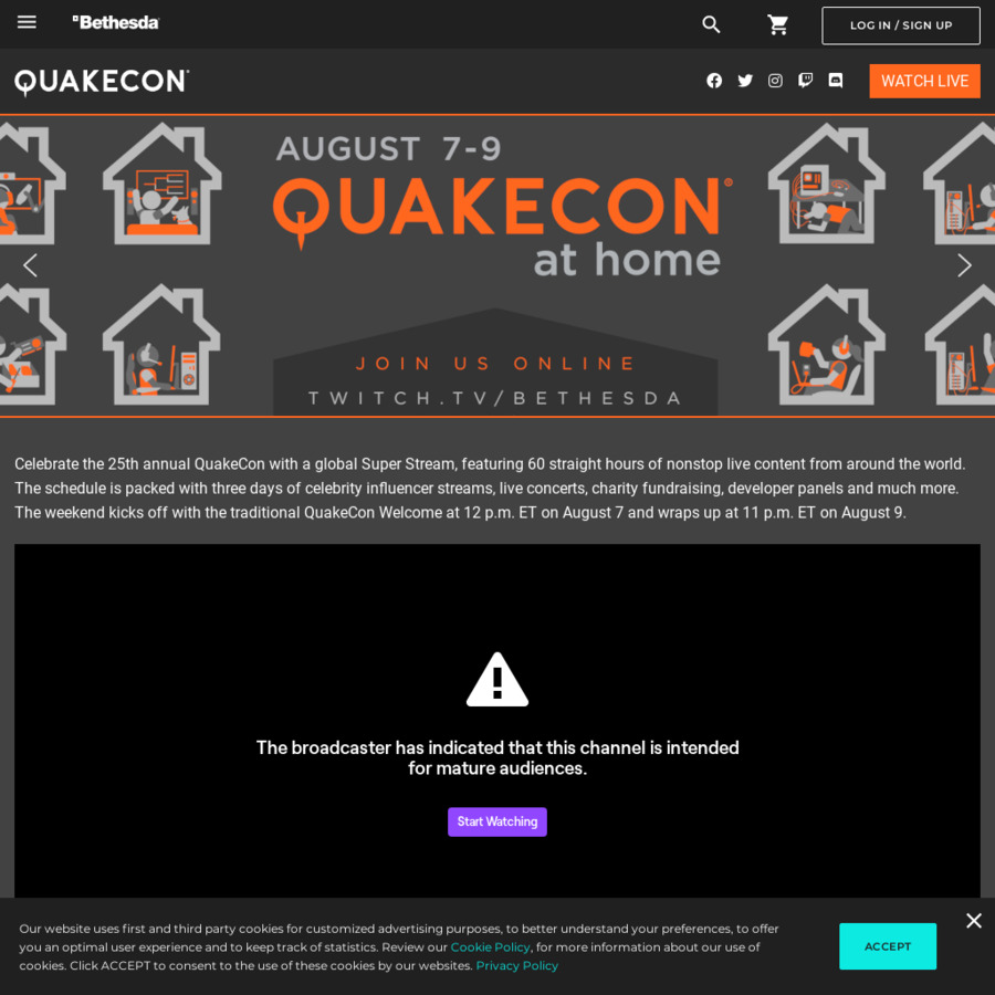 Quake goes free for this weekend's QuakeCon At Home