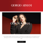 Free Giorgio Armani Power Fabric Sample from Armani Beauty (Store Pickup)