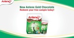 Free Gold Chocolate Milk Powder Sample Delivered from Anlene