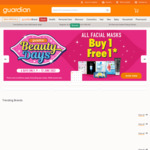 $12 off ($80 Min Spend) or $40 off ($200 Min Spend) Sitewide at Guardian