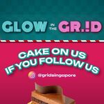 Free Slice of Cake at GR.iD (Dhoby Ghaut)