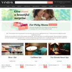 Vaniday Mother's Day Promotion - 20% off Any Bookings (New Customers Only, $10 Capped Discount)