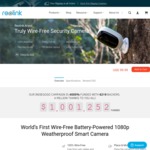 Wire-Free Security Camera Reolink Argus USD $89.99 (~SGD $121) @ Reolink with $10 off Coupon (Free Shipping)