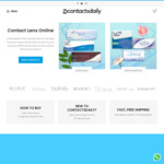 $20 off ($120 Min Spend) at ContactsDaily [New Customers]