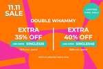 35% off ($79 Min Spend) or 40% off ($89 Min Spend) on Selected Items at Zalora
