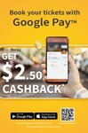 $2.50 Cashback on Golden Village Bookings via Google Pay App