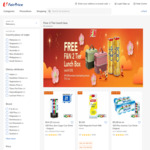 Free 2 Tier Lunch Box with $48 Min Spend on Participating F&N Products at FairPrice On