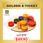 8 Pcs Matchaya Tea Mooncakes $49.90 Via Qoo10