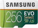 Samsung EVO Select microSDXC 256GB Memory Card for $44.96 Delivered (Prime) from Amazon US via Amazon SG