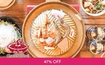 Mookata Lunch Buffet for $12.90 (U.P. $24.55), Min 2 for Dine-In at Charcoal Thai via Fave